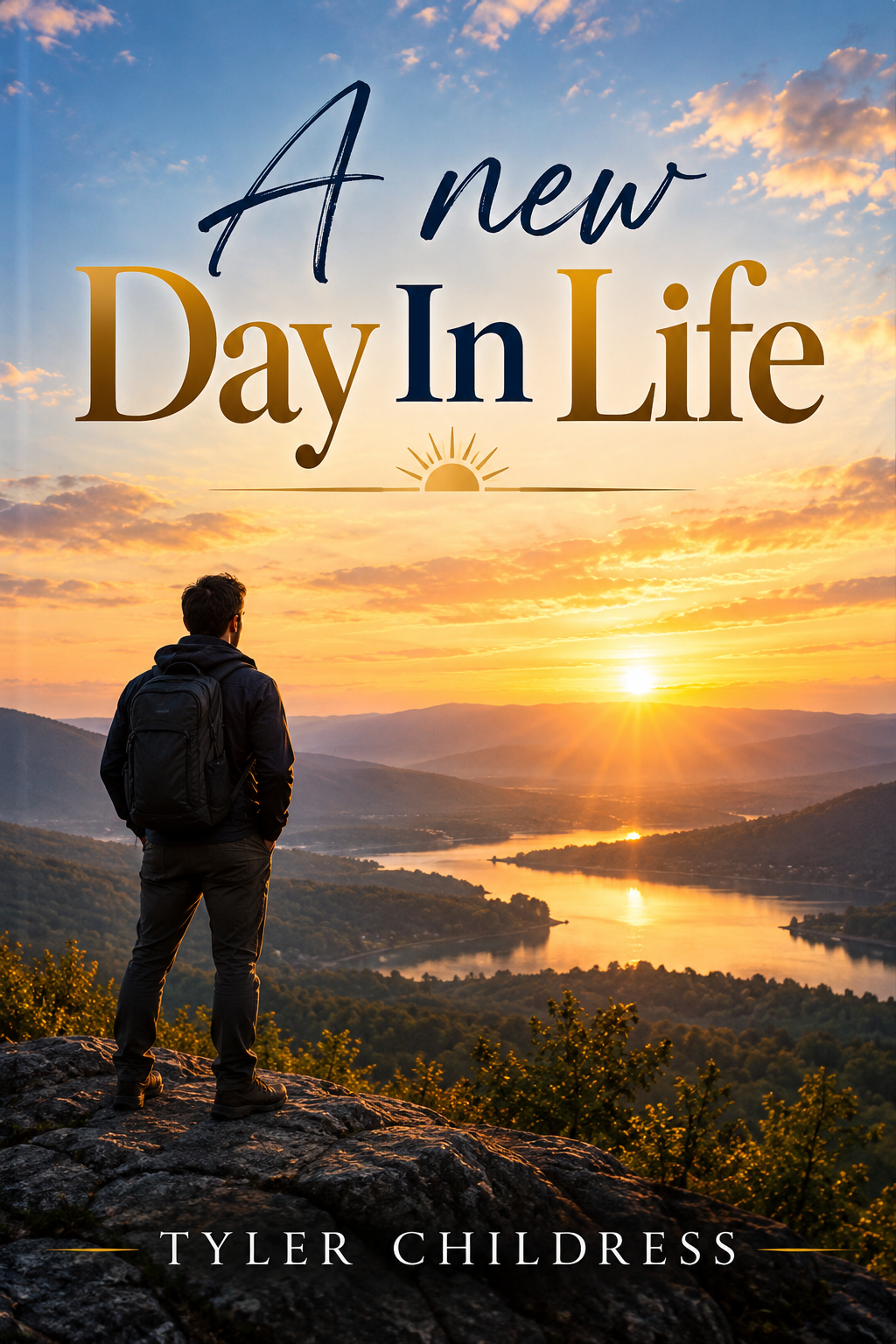 A New Day in Life displayed as an e-book